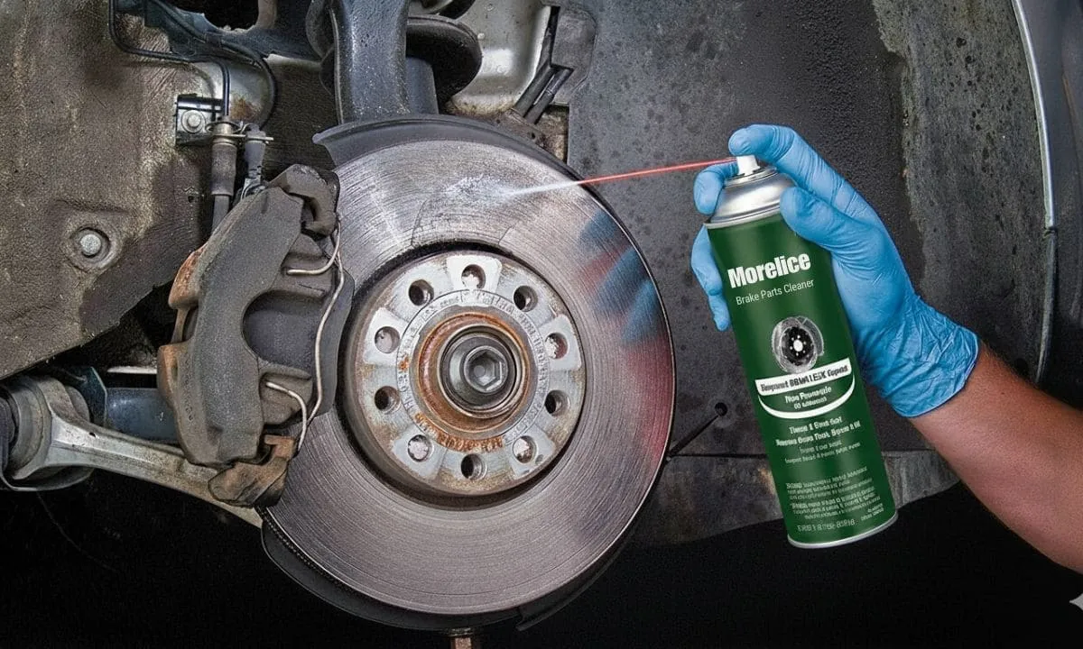 clean & inspect all brake parts