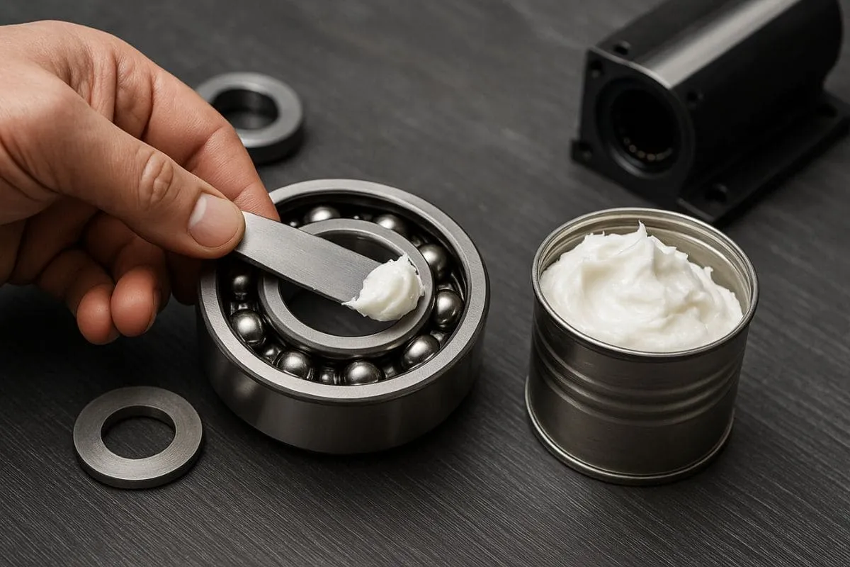 pfpe grease on bearing