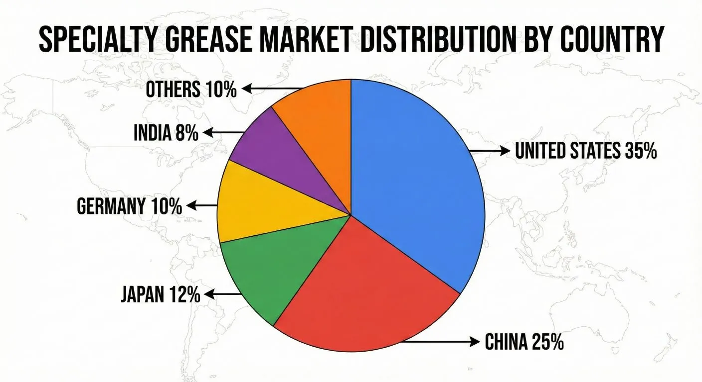 specialty grease market distribution by country