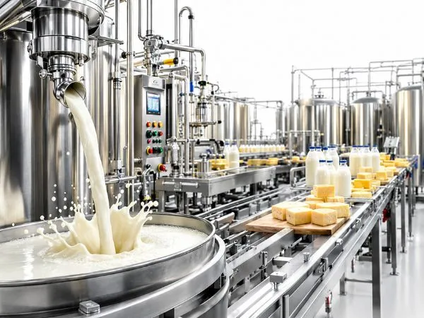 Water resistant grease for dairy processing