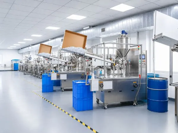 Small pack filling lines