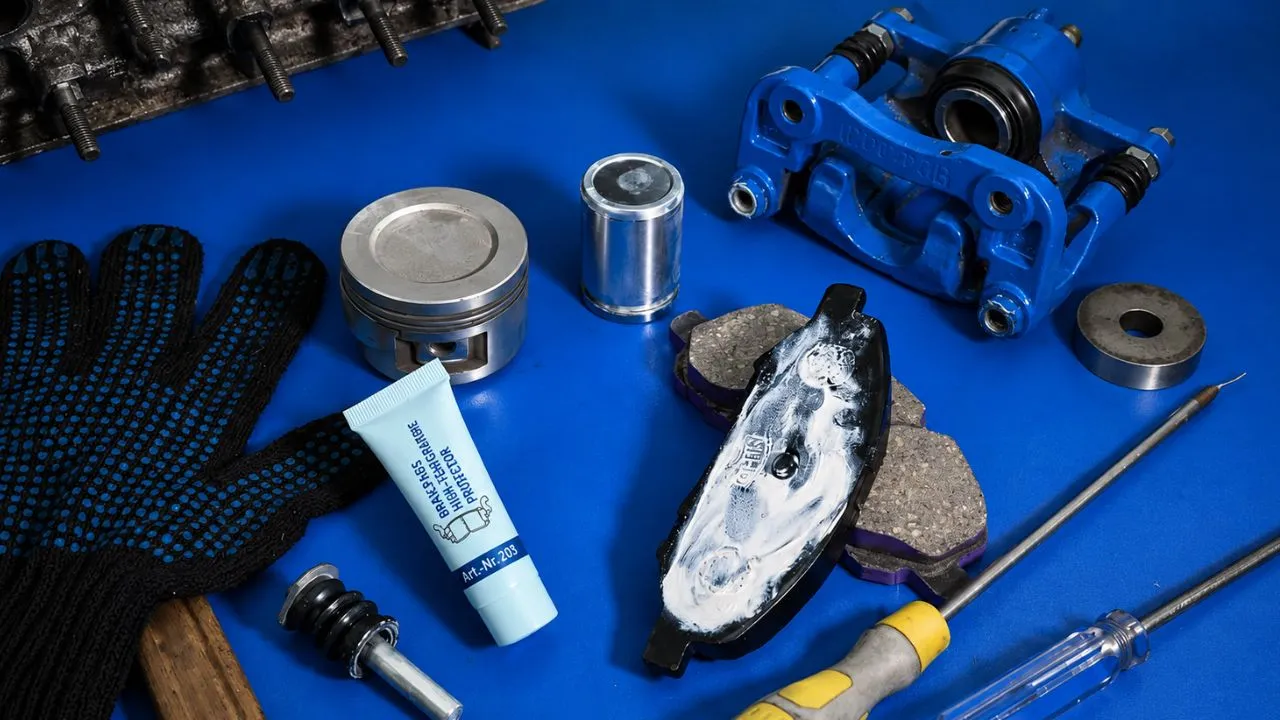 Brake grease application video placeholder