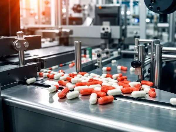 Clean lubrication for pharma equipment