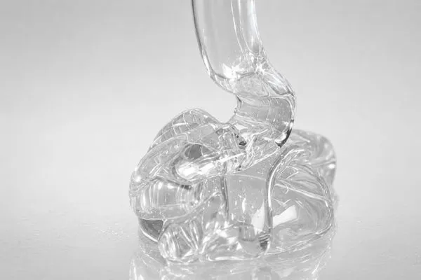 clear silicone oil fluid
