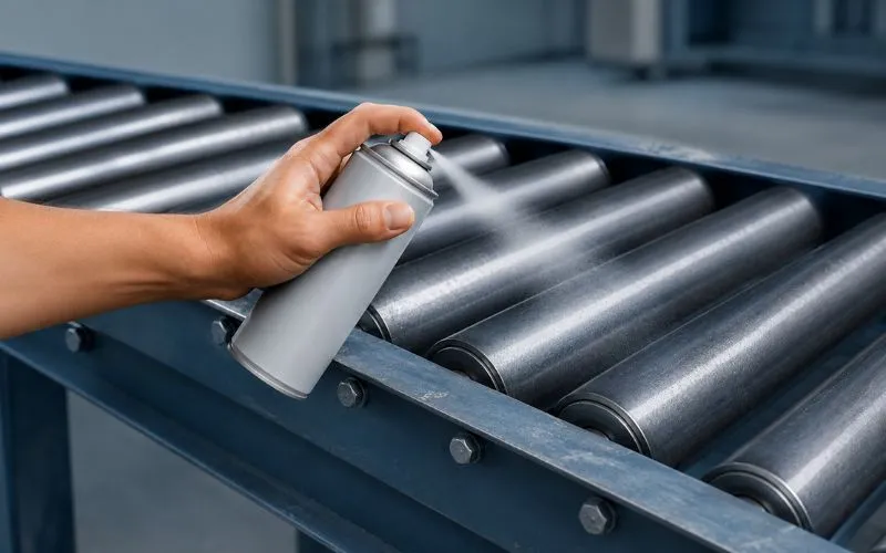 Spray coating application