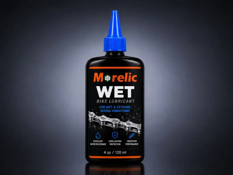 Wet bike chain lube in rainy conditions