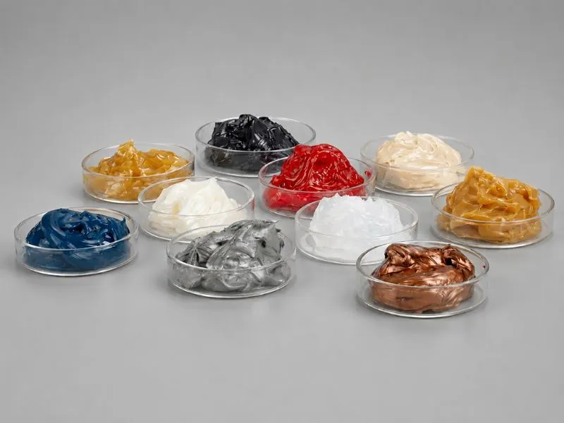 Morelic grease and adhesives categories